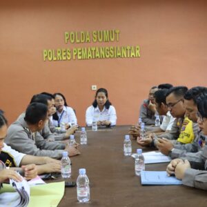 Polres Pematangsiantar Sambut Tim Penilaian Ombudsman