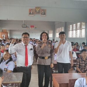 MPLS Siswa Siswi Baru SMK GKPI-1 Tahun Pelajaran 2024/2025, Kapolsek Siantar Marihat Jauhi Kenakalan Remaja