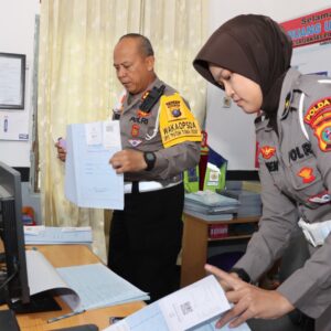 Wadirlantas Polda Sumut Sidak Ke Kantor Satpas Polres Siantar, Pastikan Tidak Ada Pungli