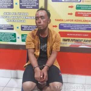 Polsek Tanah Jawa Amankan Pelaku Pencurian Motor di Parkiran Masjid Al Furqon