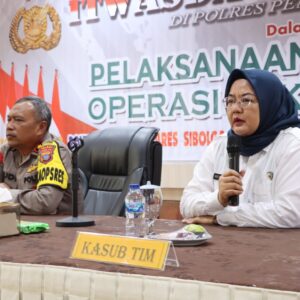 Kunker Itwasda Polda Sumut Dalam Rangka Pengawasan Operasi Pekat Toba 2024