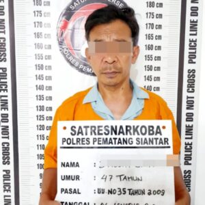 Bawa Sabu 1,36 Gram, Pria di Jalan Kain Suci Ditangkap Satnarkoba Polres Pematangsiantar