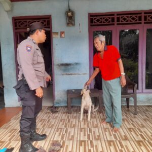 Anjing Dikrangkeng Selama PON XXI Cabor Sepeda Jarak Pendek dan Jarak Jauh Digelar di Pematangsiantar