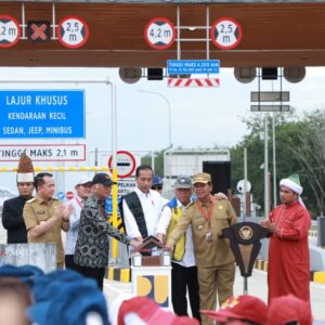 Dampingi Jokowi Resmikan Tol Sinaksak-Tebing Tinggi, RHS : Pertumbuhan Ekonomi dan Peningkatan Kawasan Wisata Simalungun