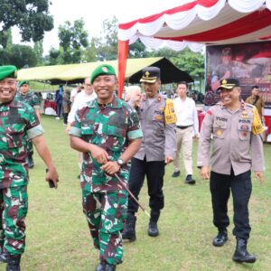 Wakapolres Pematangsiantar Hadiri Bhakti Kesehatan dan Bakti Sosial HUT TNI ke-79