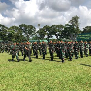 Upacara Pembukaan Pendidikan Pertama Bintara PK TNI AD TA 2024