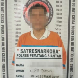 Polres Pematangsiantar Tangkap Pemilik Sabu 51,84 Gram