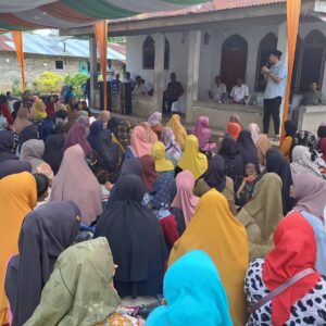 Solid! Ibu-Ibu Perwiritan Dukung Pasangan RHS-AZI di Pematang Bandar