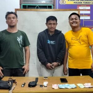 Berantas Jaring Narkoba, Polsek Tanah Jawa Polres Simalungun Berhasil Tangkap Pengedar Narkoba, Ada 3,68 Gram Sabu