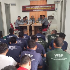 Sebanyak 38 WBP di Lapas Narkotika Kelas IIA Pematangsiantar Ikuti Sidang TPP