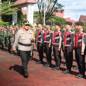 Apel Operasi “Aquabike Toba 2024” untuk Pengamanan Kejuaraan Internasional di Danau Toba