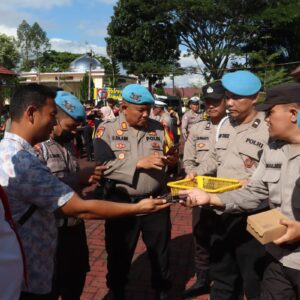 Upaya Tegas Cegah Judi Online dan Jaga Citra Polri, Polres Simalungun Gelar Razia Mendadak HP Personel