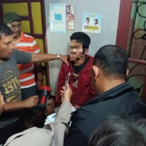 Polsek Siantar Marihat Amankan Dua Pencuri Meteran dari Amukan Warga