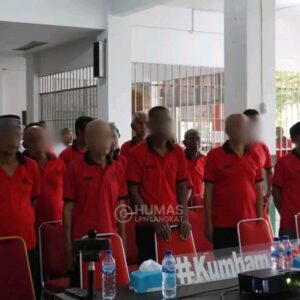 Maksimalkan Persiapan, Lapas Narkotika Langkat Ikuti Gladi Kegiatan “Presiden Menyapa Warga Binaan”