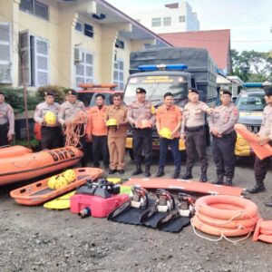 Sat Samapta Polres Pematangsiantar Laksanakan Apel Kesiapan Personil dan Peralatan SAR Terbatas