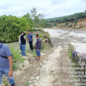 Quick Response Sat Reskrim Polres Simalungun Lakukan Penyelidikan Tangkahan Batu Padas di Kebun PTPN IV