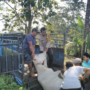 Bhabinkamtibmas Polsek Siantar Marihat Tinjut Permasalahan Warganya